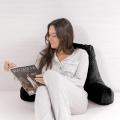 Large Adult Backrest with Arms Lumbar Pillow