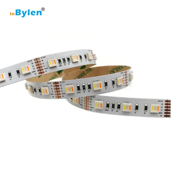 2022 New 24V RGBWW LED Strip Light with CCT Dimming and Bluetooth Control