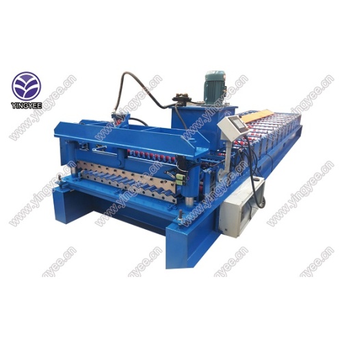 Galvanized corrugated roof sheet forming machine