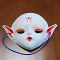 Máscara de cosplay de PVC de fada elfo chinês