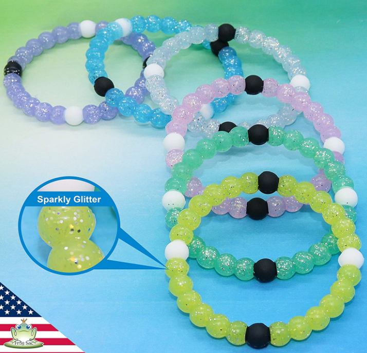 Silicone Glitter Bracelet