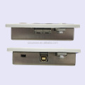 New Stainless Steel Encrypted Pin Pad Waterproof PCI 1.3 For AT