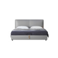 Modern simple design double bed with metres