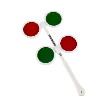 Red-Green Flipper Lens RG-2 - High Quality Ophthalmic Optometry Equipment