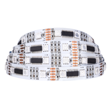12V/24V UCS512C4 DMX512 Waterproof RGB Pixel LED Strip for Indoor/Outdoor Projects