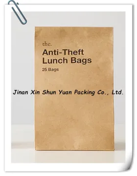 paper bag kraft paper bag, paper bag for taking away