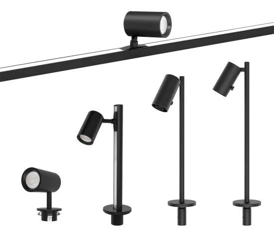 China Wholesale Customizable LED Track Light with Adjustable Beam for Showcase and Jewelry Spot Lighting