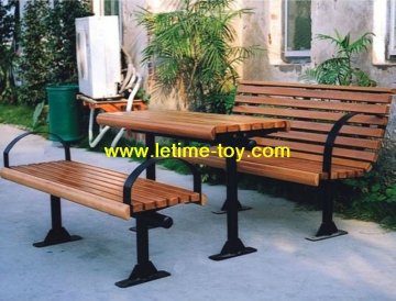 Lesiure table and chair series,cast iron patio bench
