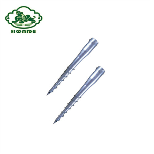 Mini Q235 Steel Pile Screws For Foundation