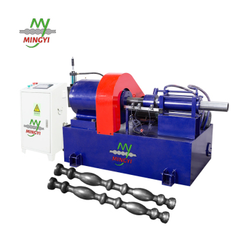 SS Iron Iron Round Embossing Pipe Machine per la formazione dell'estremità del tubo decorativo nell'hardware di mobili