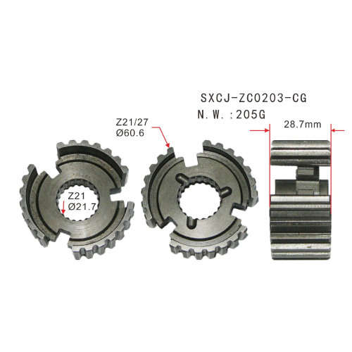 Auto parts input transmission synchronizer ring FOR FIAT PALIO OEM55195576/46751821