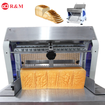 Adjustable Commercial Industrial Electrical Bread Slicing Cutter Machine - Loaf and Toast Slicer
