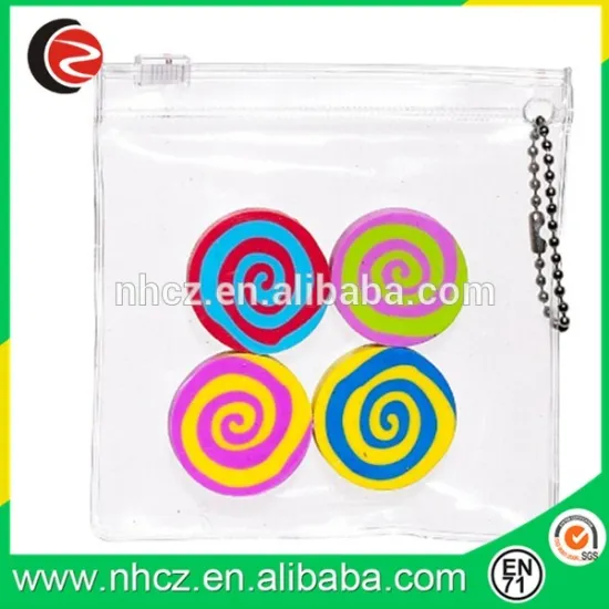 Round Mini Rainbow Eraser