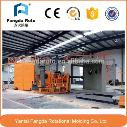 High technology carousel rotational molding machine