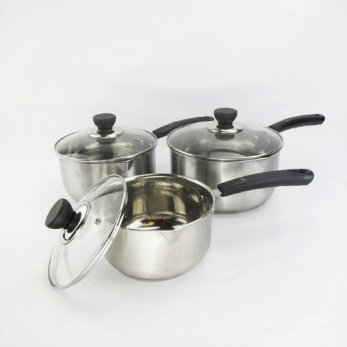 Home Kitchen 3-Piece Cooking Milk Pot Set