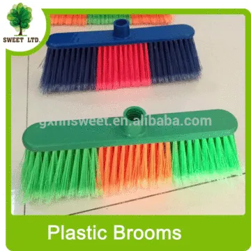 Mexico market vassoura large plastic outdoor and indoor broom floor brush
