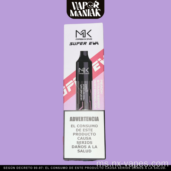 Maskking Super Eva 4000 Puff Vape Vape Borong