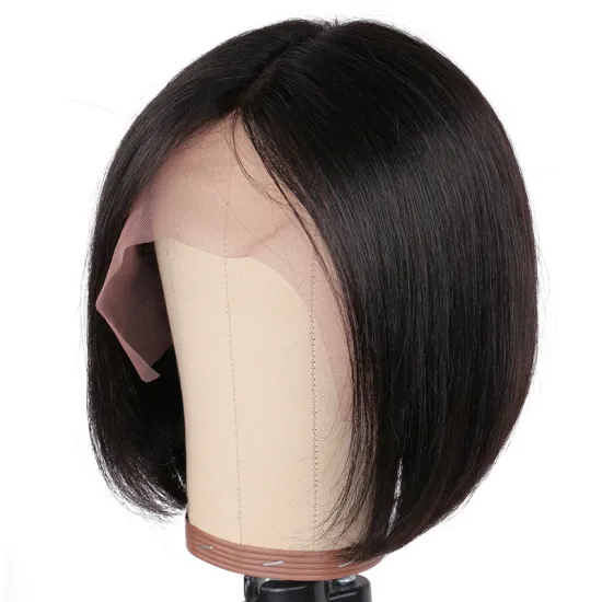 Top Grade Glueless Deep Body Wave Brazilian Human Hair U Part short hair  Wigs