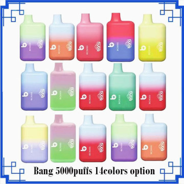 Bang BC5000 Vapor desechable recargable