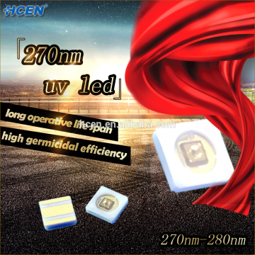 270nm 275nm 280nm germicidal uvc led for disinfection / sterilization