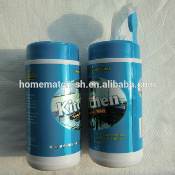 kitchen cleaning wet wipe, kitchen cleaner, household wet towel