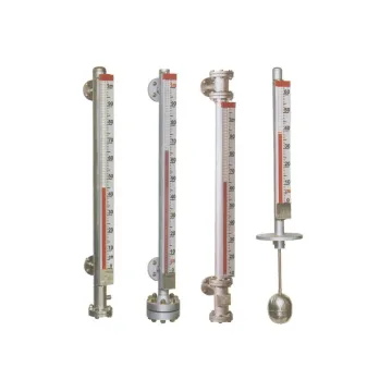 Explosion proof magnetic flap level gauge