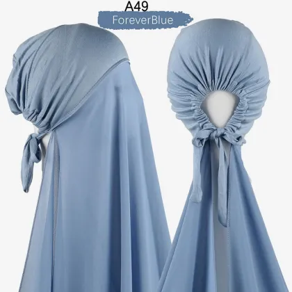 Instant Adjustable Muslim Chiffon Hijab Shawl