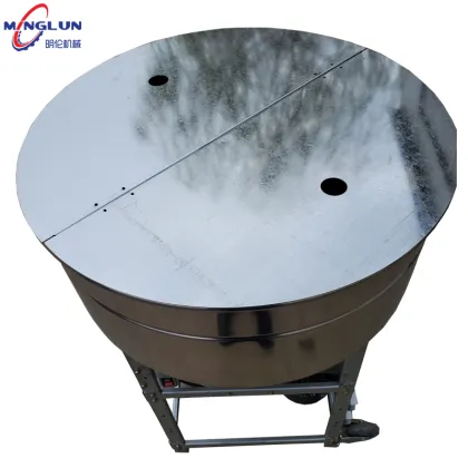 France Rural Farmers Feed Powder Vertical Electric Stainless Steel Mixer