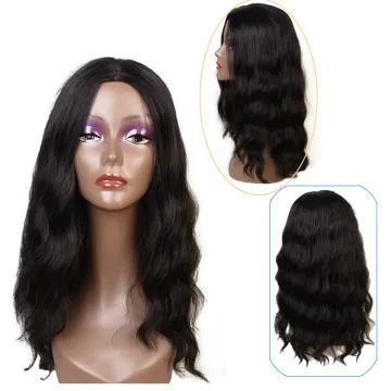 Cheap Synthetic Long Wavy Hair Wig For Black Women