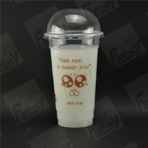 Pressado personalizado 12/16/18/20/22oz Clear PP Blister Cup