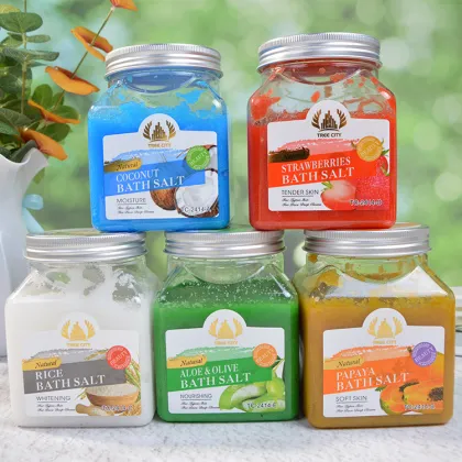 New Arrival 500g Organic Whitening Exfoliating Bath Salts - Natural Dead Sea Bath Salt for Sale