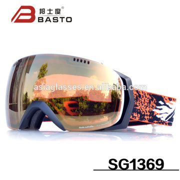 Double layer lens snow goggles ,ski goggles