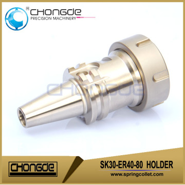 SK30-ER40-80 고정밀 CNC 공작 기계 홀더