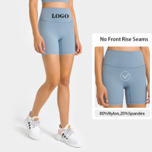 Pantalones cortos de yoga personalizados al por mayor de las señoras de verano.