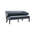 Ciemnoszary salon rozkładu Togo Sofa