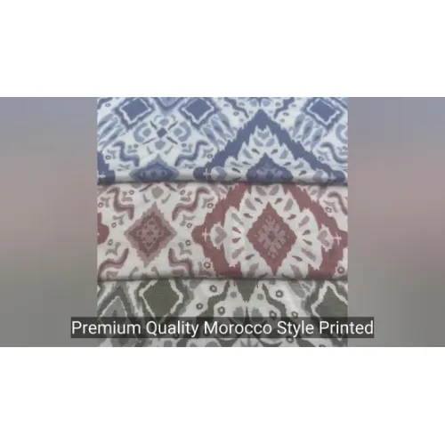 ผ้าพิมพ์ลายวิสโคสสแปนเด็กซ์ถักสำหรับเสื้อผ้า