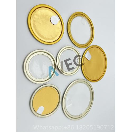 retort peel off lids transparent membrane