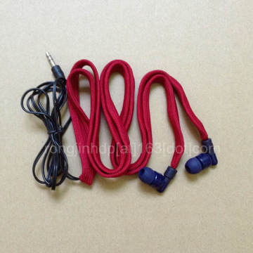 Washable earphone for hoodie drawstring hoodie built-in MP3 headphone