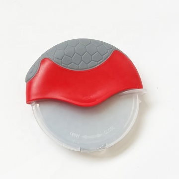 保護シールドとプラスチックカバーを備えたステンレススチールピザカッター