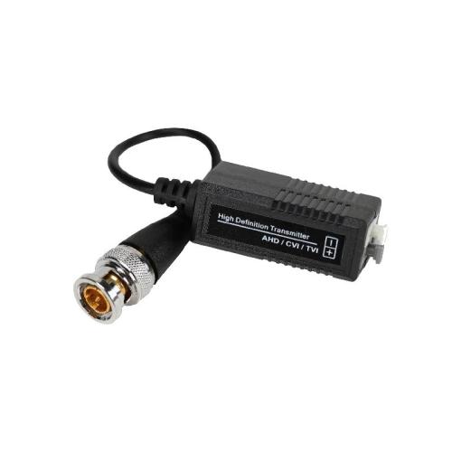 Screwless Passive CCTV Video Balun with Pigtail (VB102PH-3)