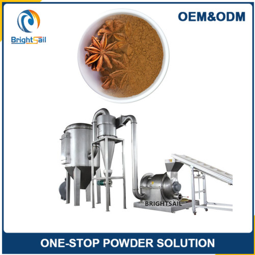 Spice flour crushing processing making machine