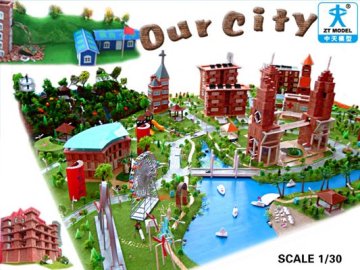 DIY toys educational toys hobby model brick city