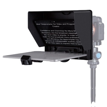 Boîte à box molle de support de lumière portable avec sac de sable et téléprompteur pliant de 10 pouces pour photo studio