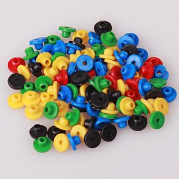 Colored Rubber Grommets for Tattoo Machines