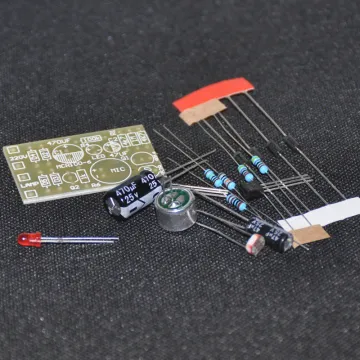 DIY Electronic Kits 220v Bulb Lamp Sound Activated Auto Delay Switch Suite Light Control LED Indicator Kit Electronica Bricolaje