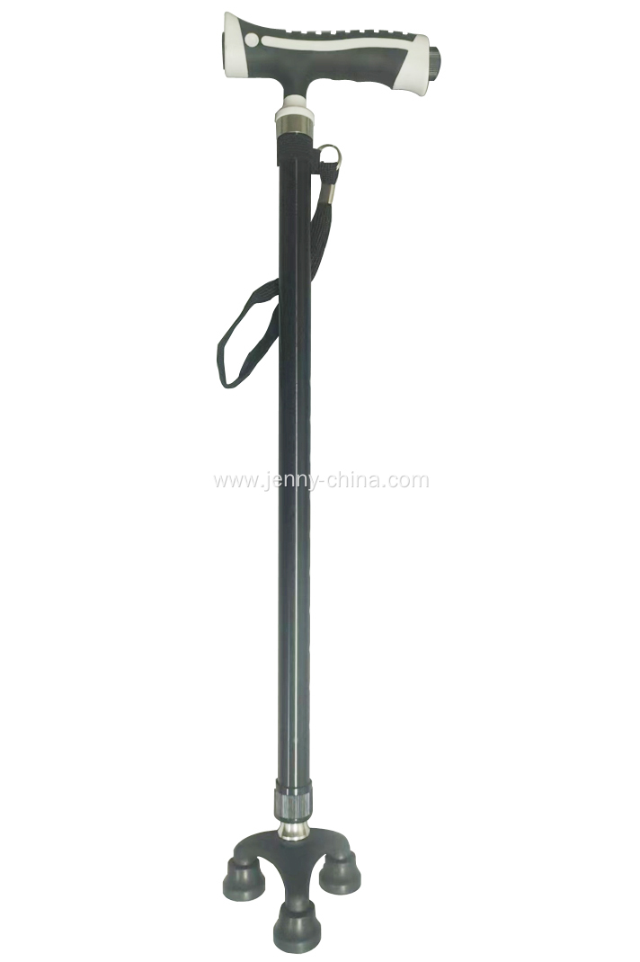 Walking Cane Sticks adjustable with 3 Rubber Tips with LED light