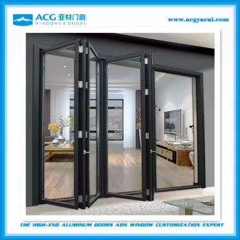 2016 lastest desige And High quality aluminum folding door