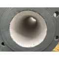 Wear-resistant ceramic elbow for dust removal pipes