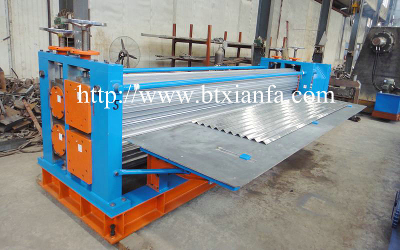 wave rolling forming machine