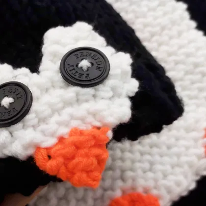 Baby Penguin Costume: Newborn Photo Studio Props & Clothing